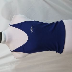 EUC Vintage Navy Acapulco Joe Strappy Tank Top